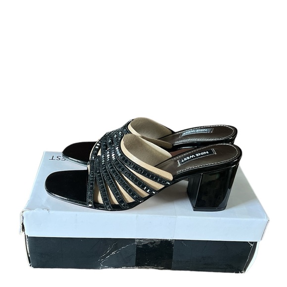 Nine West Womens Frisky Heeled Sandals - Picture 4 of 6